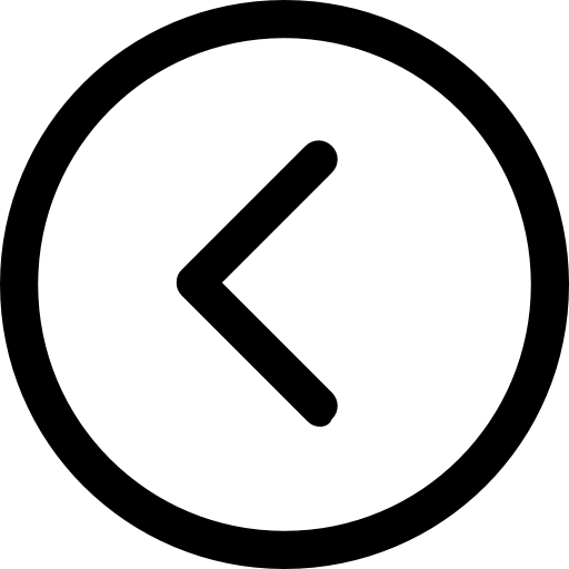 Left pointing arrow