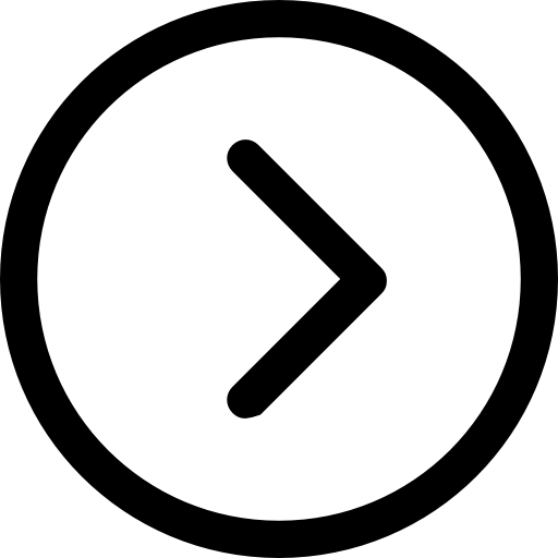 Right pointing arrow